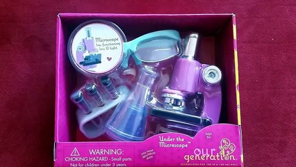 REVIEW: Our Generation Under The Microscope Set for American Girl Dolls