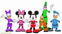Mickey Mouse Clubhouse Space Adventure Coloring Pages For Kids