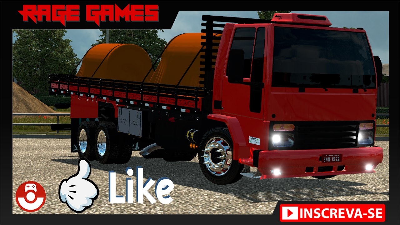 EURO TRUCK SIMULATOR 2 FORD 4030 MOD 2 EM 1 HEHE VEJA O VIDEO E CONFIRA!!! ETS2 1.26