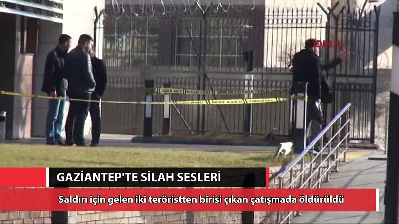 Gaziantep İl Emniyet Müdürlüğüne saldırı