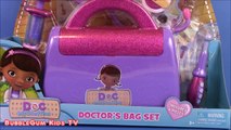 Disney Doc McStuffins Doctors Bag! Doc McStuffins Gets a Check-Up and a Surprise Egg!