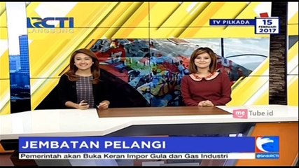 Wapres Jusuf Kalla Resmikan Jembatan Pelangi