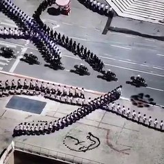 شاهد الدقه والترتيب!!!! متى نصل لهذا المستوى في التدريب .