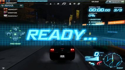Need for speed : World - Inicialização do primeiro gameplay no canal HD  de fev de 2013