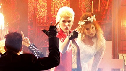 Milla Jovovich performs 'White Wedding' in Lip Sync Battle