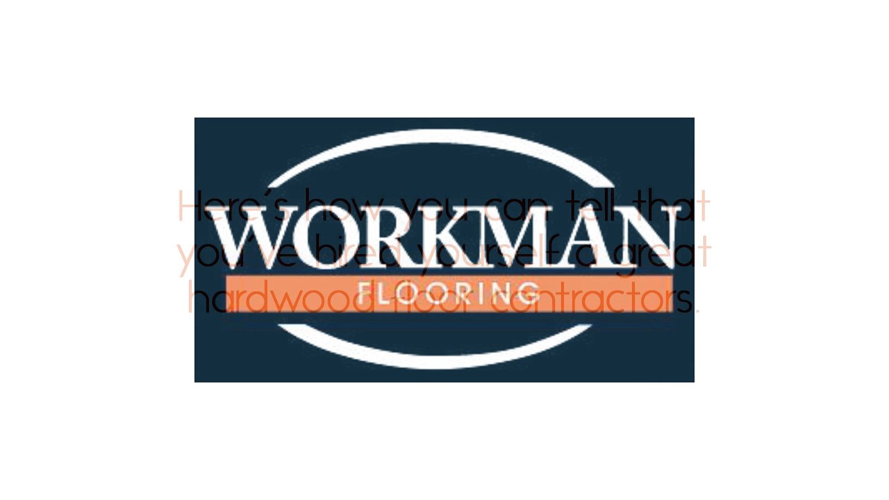 Salt Lake City Hardwood Floor installation - Sign You Hired A Reliable Hardwood Flooring Contractor