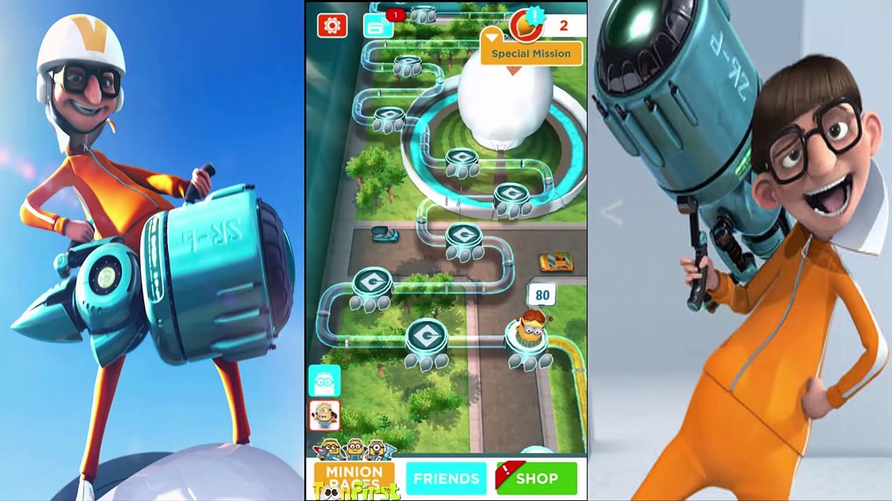 Girl Minions - New Map Vectors Fortress | Despicable Me: Minion Rush