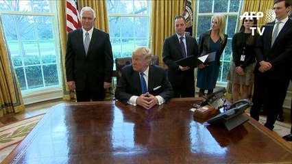 Trump aprova os polêmicos oleodutos de Keystone e Dakota