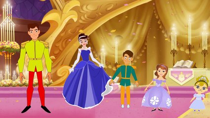 Cinderella Finger Family | Finger Family Rhymes for Children | Finger Family Nursery Rhymes