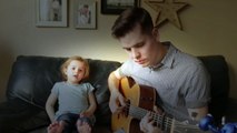 Dad Sings A Duet With His 4 Year Old Daughter!