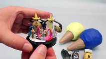 Play Doh Ice Cream Cone Surprise Eggs Disney Cars, pokemon, Thomas Toys 플레이도우 아이스크림 서프라이즈 에그 장난감 Y