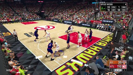 Spud Webb breakaway jam.