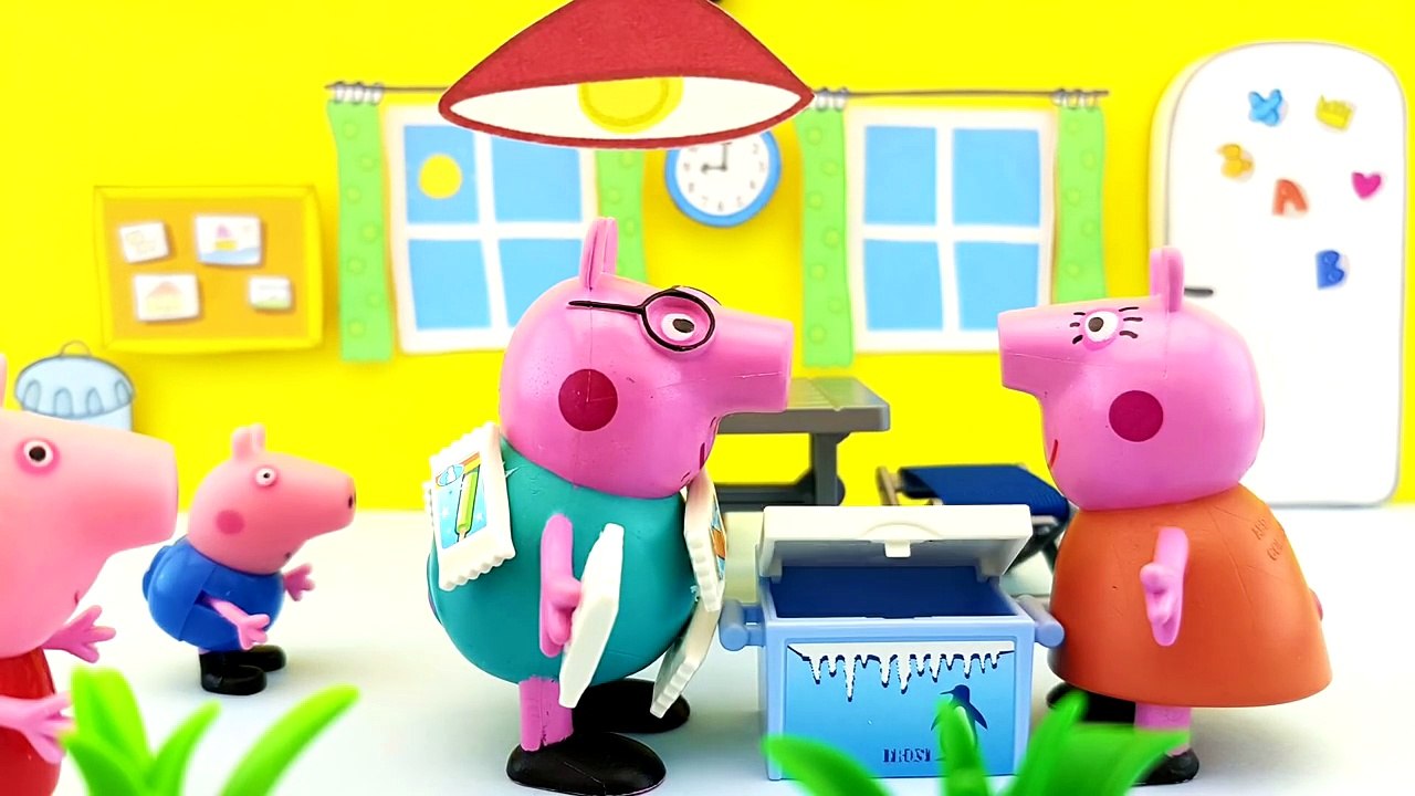 Peppa Pig Daddy Pig Brought A Lot of Ice Cream Stop Motion Animation New Episodes 2016