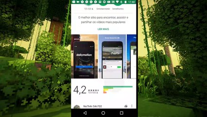 O NOVO APP INCRIVEL QUE SAIU ! ( Dailymotion VS Youtube )