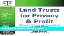 Download [PDF] Land Trusts for Privacy   Profit: Using the 