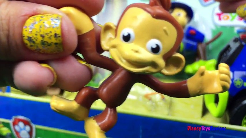 PAW PATROL JUNGLE RESCUE EXPLORER 2 PACK: CHASE AND ZUMA AT MONKEY TEMPLE &  VELOCIRAPTOR DINOSAUR - video dailymotion
