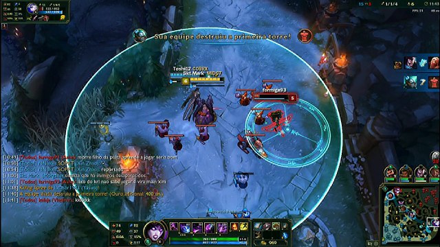 JOGANDO DE MORGANA SUPORTE - LEAGUE OF LEGENDS