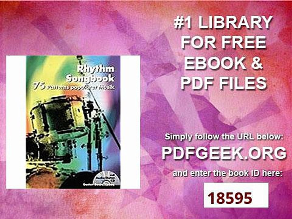 Rhythm Songbook. 99 Patterns populärer Musik. Mit CD