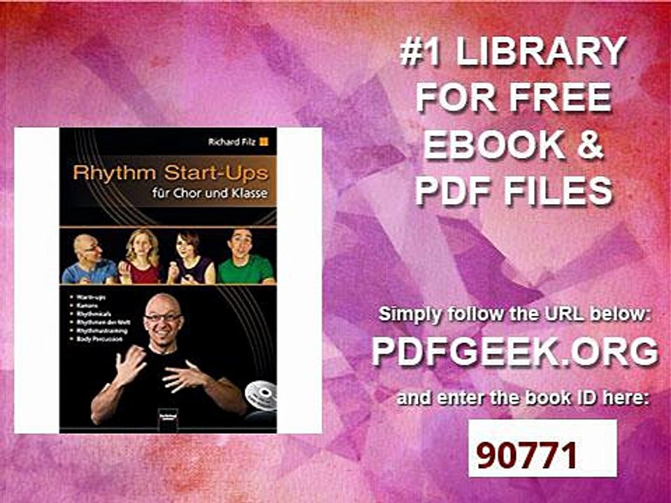 Rhythm Start-Ups für Chor und Klasse inkl. DVD mit Lehr-Videos