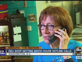 Deli shop getting endless calls meant for White House comment line