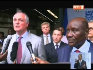Lancement officielle de construction de la mayonnaiserie de UNILEVER en présence du premier ministre