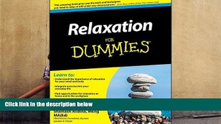 [Download]  Relaxation For Dummies (Book + CD) Shamash Alidina Trial Ebook