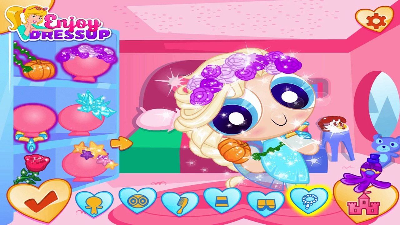 Крутые Дисней для девочек Принцесса Эльза, Рапунцель и Анна одеваются игры