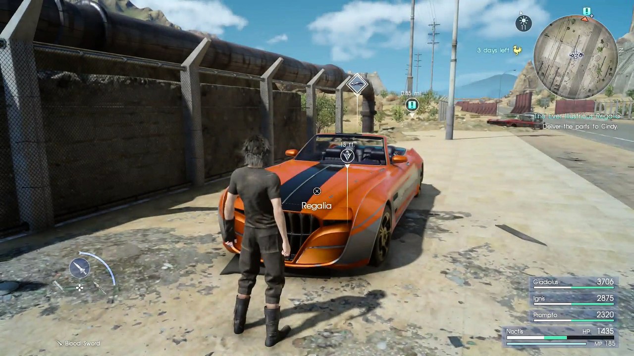 FINAL FANTASY XV FIRST TIME PLAYTHROUGH PART 129 CRESTHOLM HEADLIGHTS