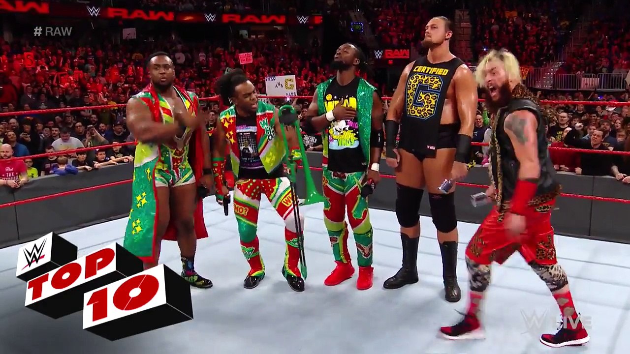 Top 10 Raw moments || WWE Top 10, Jan. 23, 2017
