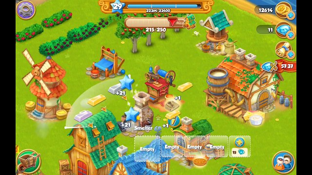 Уровень деревни фермы 29 обновление 13 высокой четкости 1080p