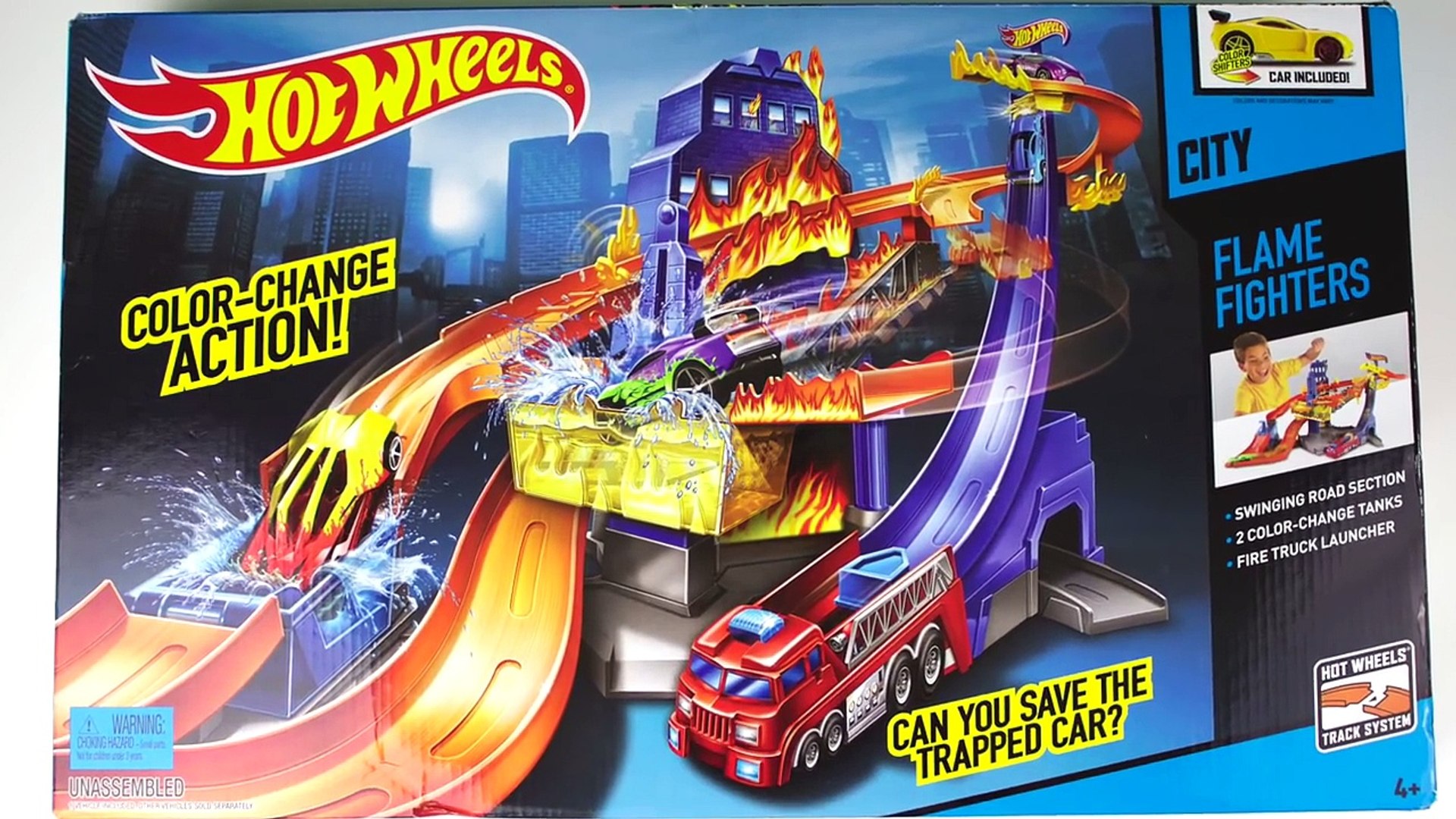 hot wheels color changing set