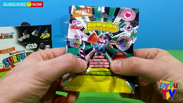 Star Wars Kinder Surprise Eggs Doctor Who Moshi Monster Blind Bags Zomlings Surprise