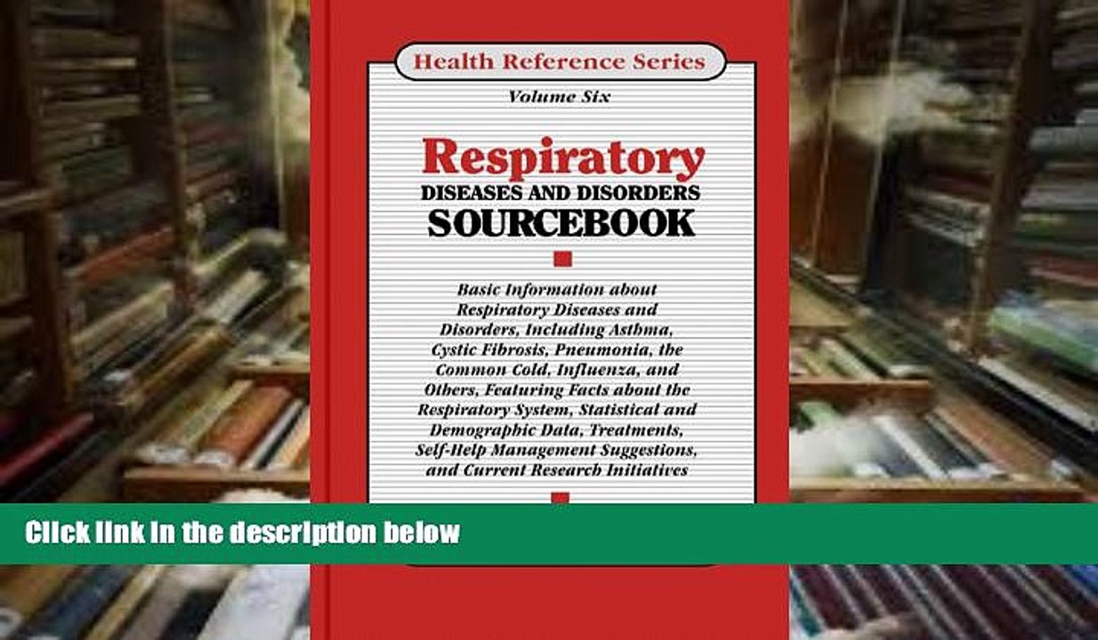 PDF  Respiratory Diseases   Disorders Sourcebook: Basic Information about Respiratory Diseases and