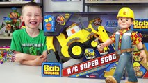 Bob the Builder RC Super Scoop Toy Truck | Mash & Mold Construction Site Toys Kinder Playtime