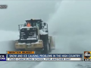 Snow and ice lead to canceled school Wednesday for Flagstaff Unified School District