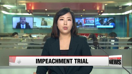 Constitutional Court holds ninth hearing in impeachment trial