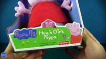 Peppa Pig Hug n Oink Peppa - Fisher-Price Talking Plush