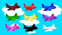 Learn Colors with Planes, Teach Colours, Baby Children Kids Learning Videos by Baby Toys