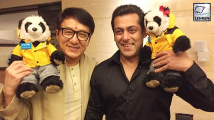 Salman Khan's CUTE Picture With Jackie Chan