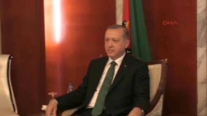 Cumhurbaşkanı Erdoğan, Mozambik Cumhurbaşkanı Nyusi Ile Baş Başa Görüştü