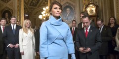 Yeni First Lady Melania Trump'ın Yemin Törenindeki Yüz İfadesi Olay Oldu