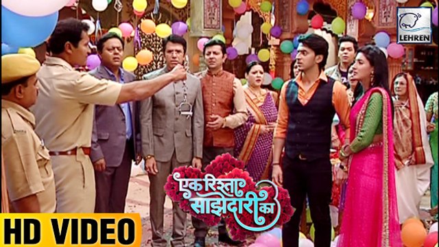 Aryan Arrested By Police On Saachi's Birthday | Ek Rishta Saajhedari Ka | On Location