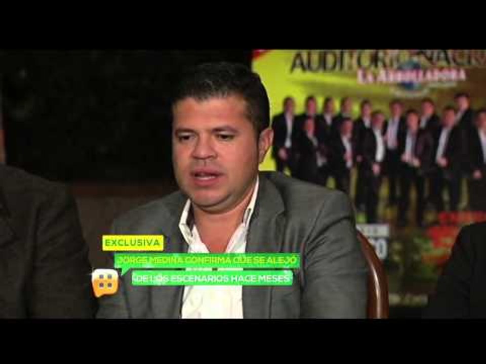Jorge Medina revela dónde estuvo en meses de retiro