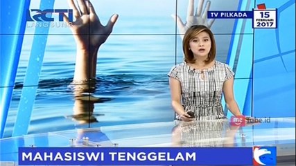 Download Video: Mahasiswi Hanyut Terseret Arus Banjir