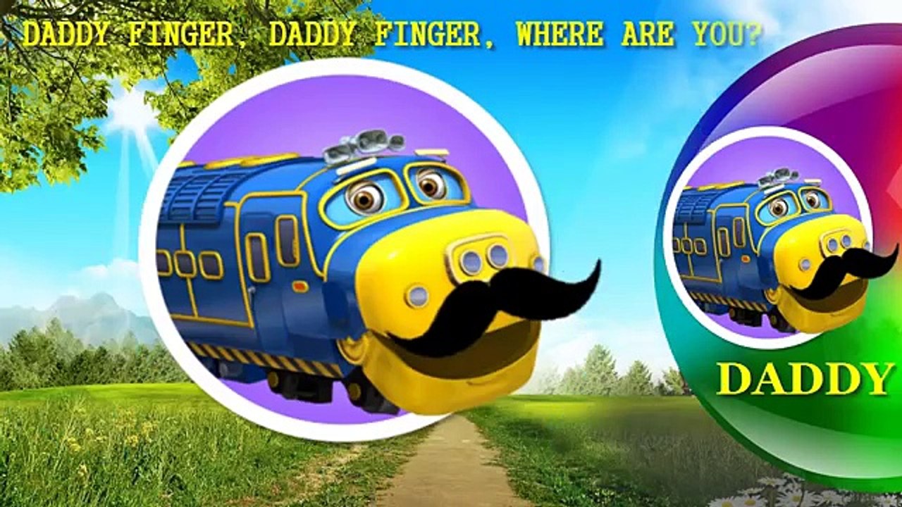 Chuggington Finger Family Song [шар] Finger Family Fun | Игрушка пародии