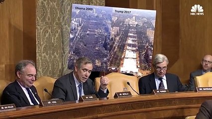Senator Asks Budget Director Nominee To Compare Inauguration Crowd Sizes Latest News