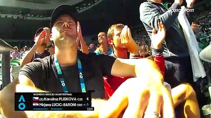 Avustralya Açık: Karolina Pliskova - Mirjana Lucic-Baroni (Özet)