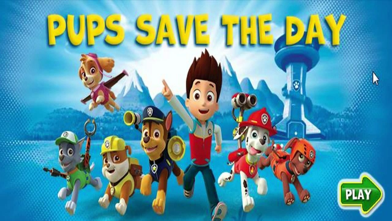 Paw Patrol Game - Paw Patrol Full Episodes Pups Save The Day - Paw Patrol Kid Games
