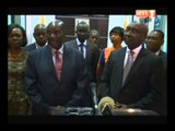 Le premier ministre, Daniel Kablan Duncan rencontre le président de la BAD, Donald Kaberuka
