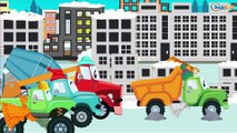 Cars and Trucks for Children - Building Houses - Truck for kids - Car Cartoons. Episode 84